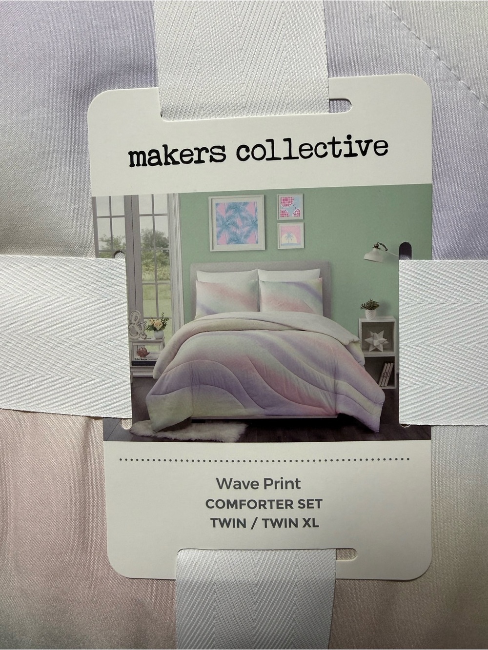 Twin/Twin XL Comforter Set -Wave Print